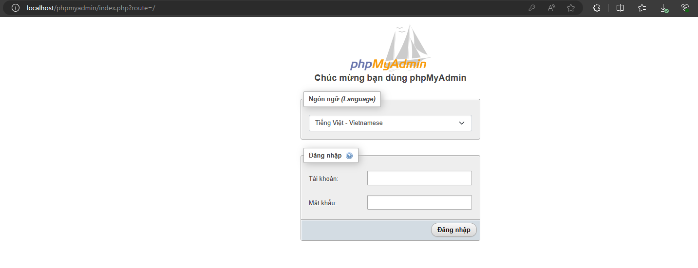 Install PHPMyAdmin