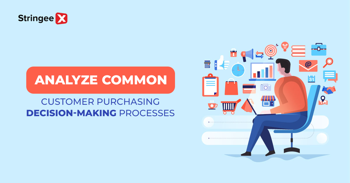 Analyze common customer purchasing decision-making processes