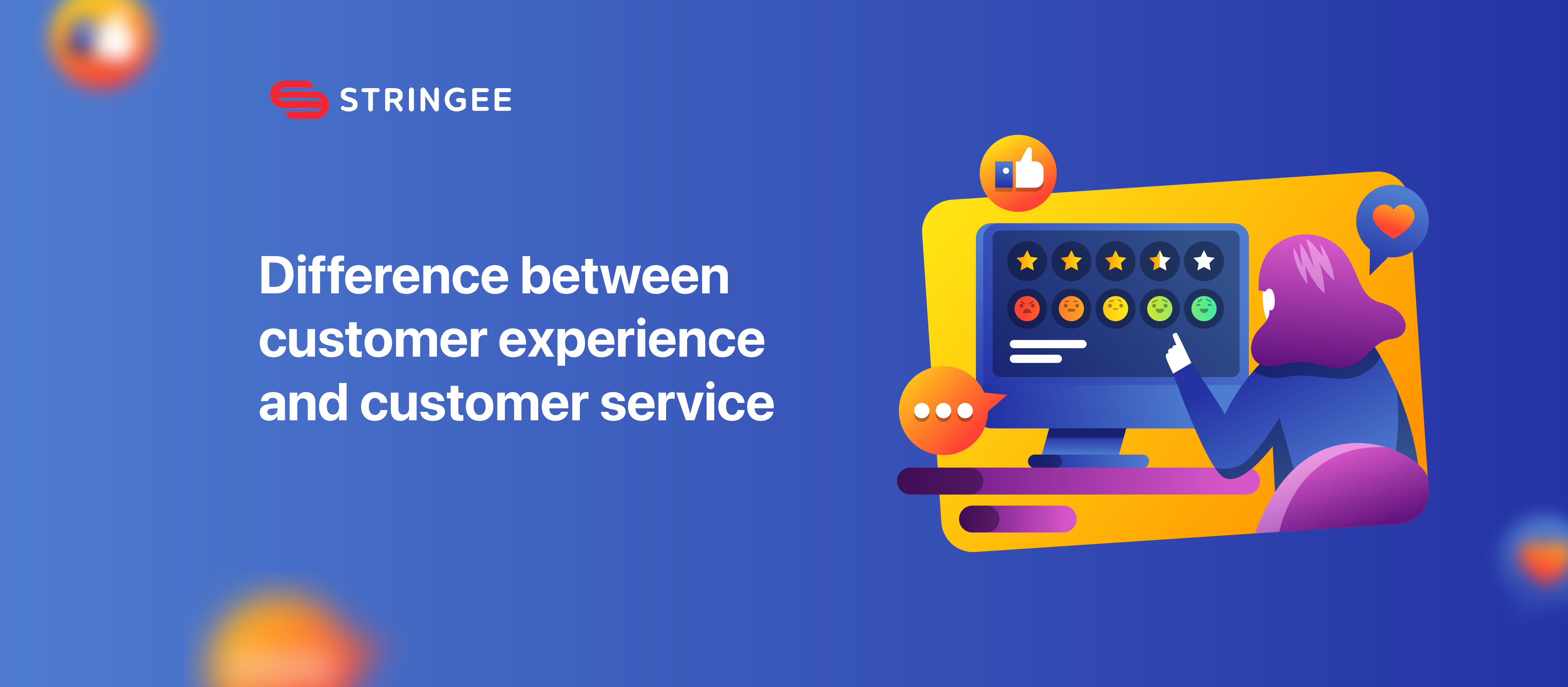 What is difference between customer experience and customer service?